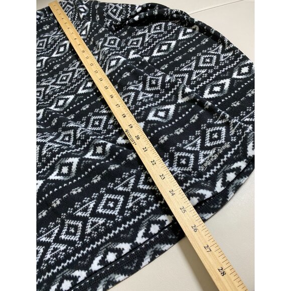 Eddie Bauer Quarter Zip Pullover Fleece Nordic Sweater Womens Size Large Aztec - Picture 6 of 14
